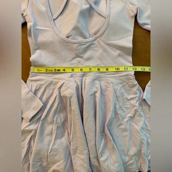 Marion Cross Back Tennis Dress Lavender Long Sleeve Medium NWT - Picture 6 of 10